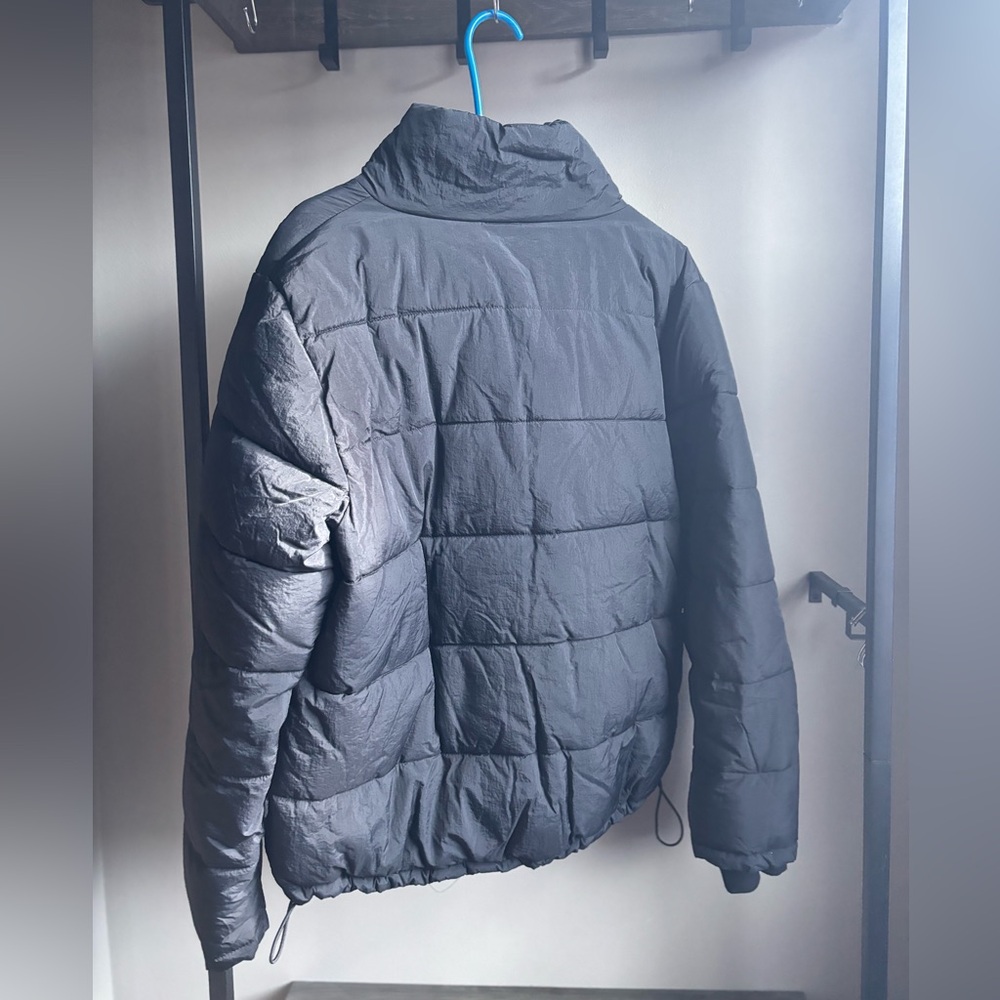 COTTON ON Black Puffer Jacket, NEW, size XL - Picture 4 of 5